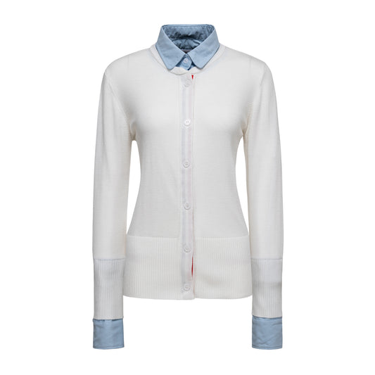 Women Fake two-piece sweater