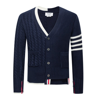 4 Bars Wool cardigan