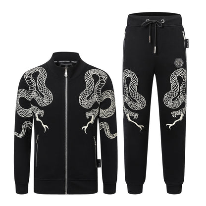 PP Snake Hoodie Jacket Suit