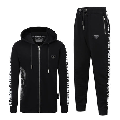 PP Skull Hoodie Jacket Suit