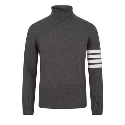 4 Bars Turtleneck Sweater