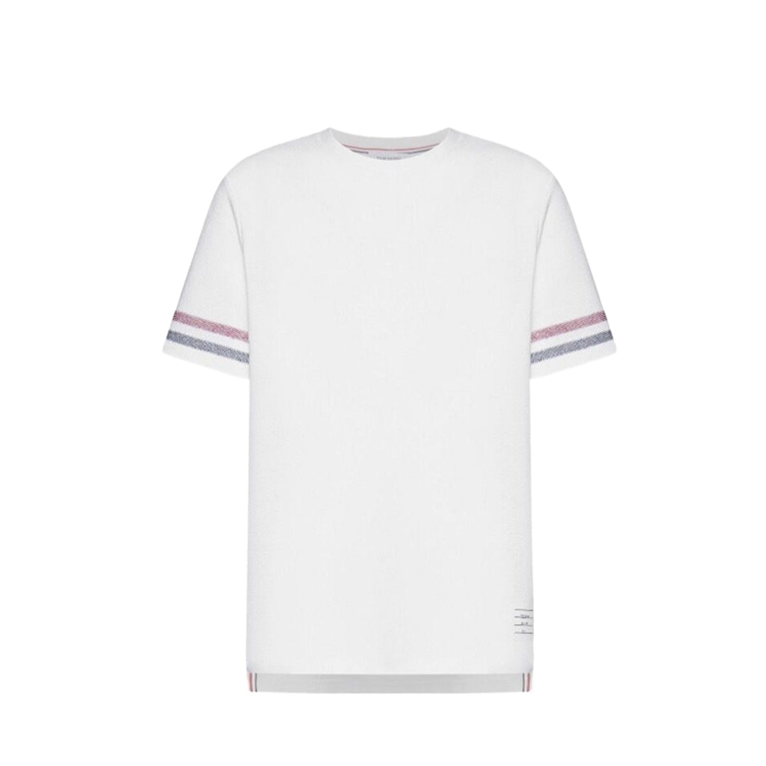 Double sleeve stripes T-shirt
