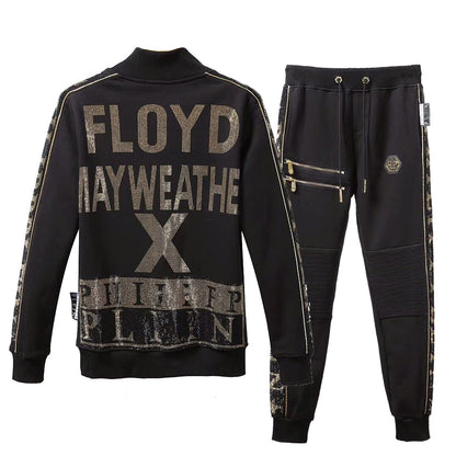 PP Skull Hoodie Jacket Suit