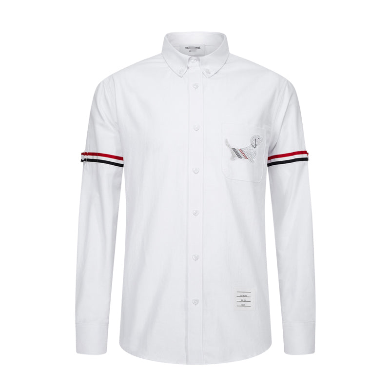 THOM Puppy Striped shirt