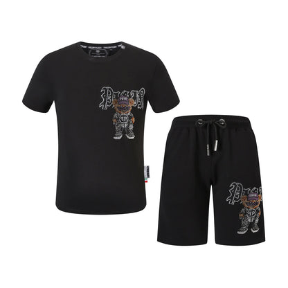 PP Bear T-shirt Shorts Suit