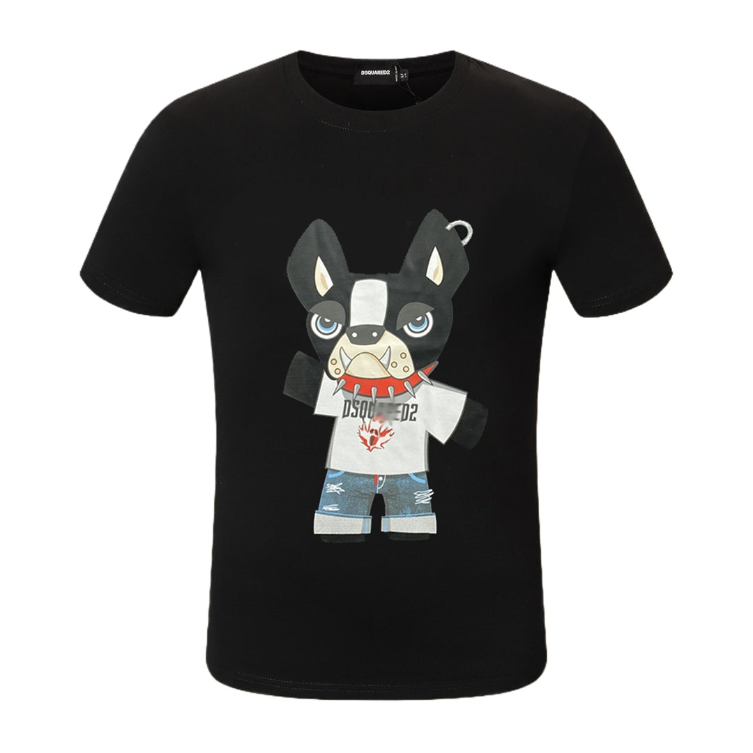DSQ2 Cartoon Dog T-shirt