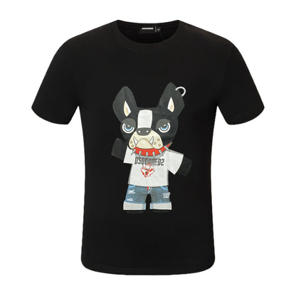 DSQ2 Cartoon Dog T-shirt