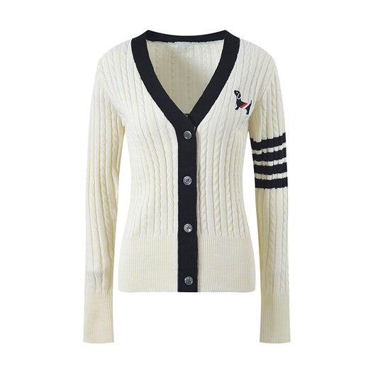 4 Bars Puppy Cardigan