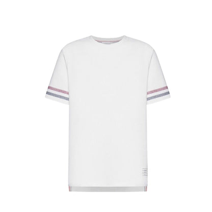 Double sleeve stripes T-shirt