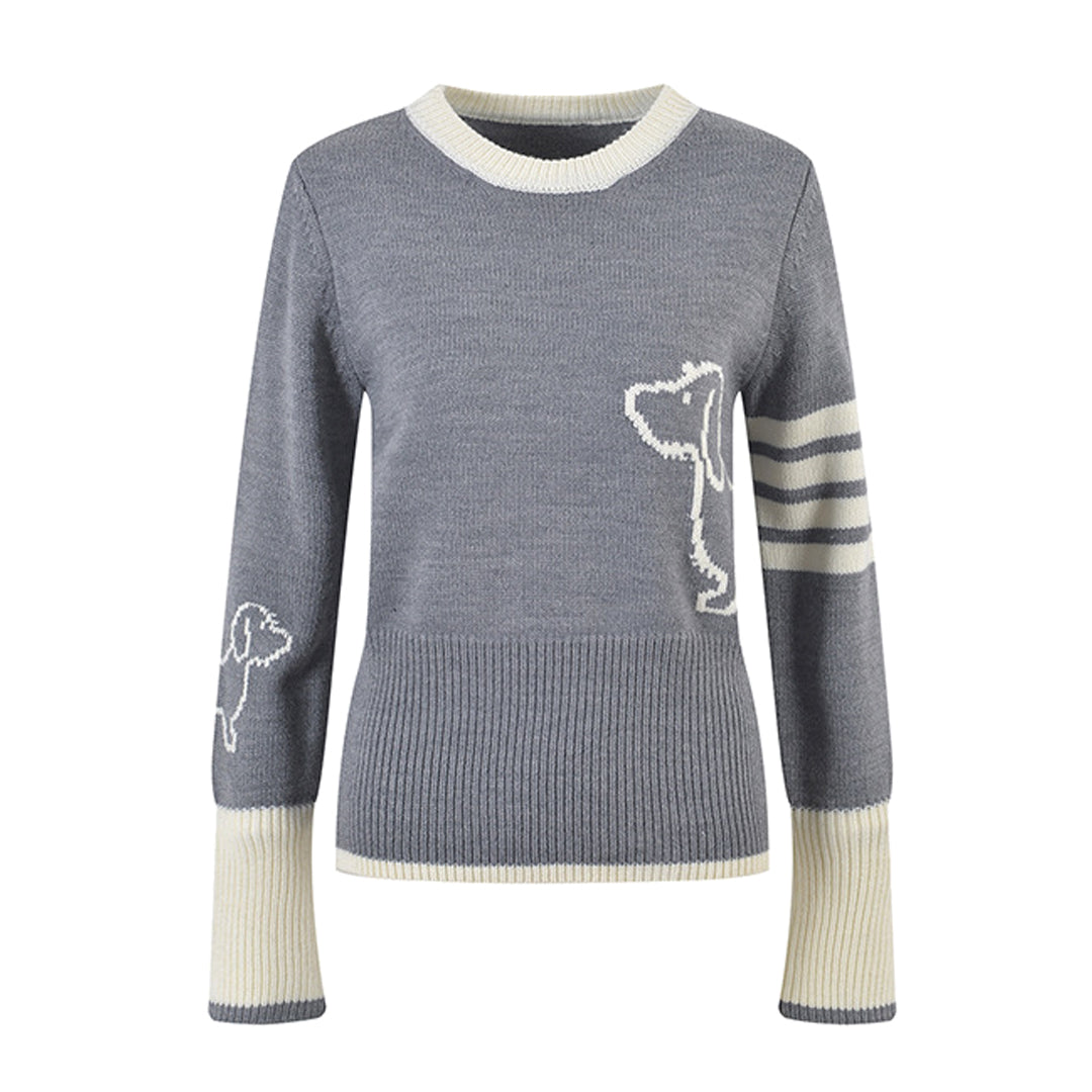4 Bars Puppy sweater
