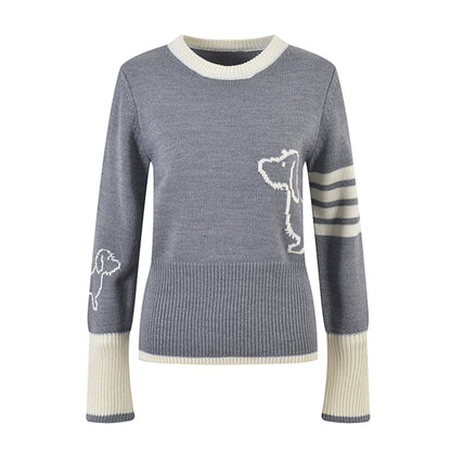 4 Bars Puppy sweater
