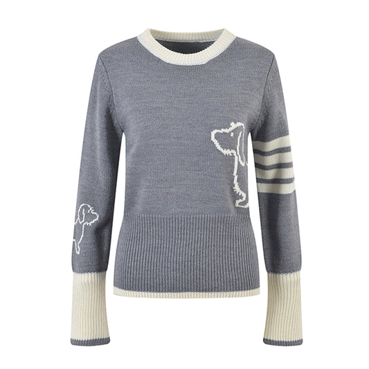 4 Bars Puppy sweater