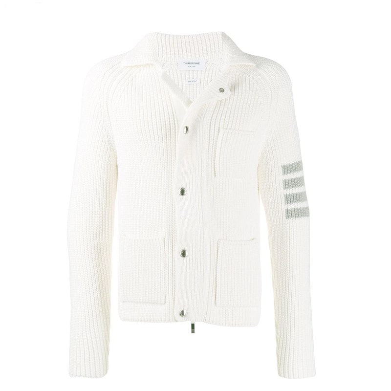 4 Bars Wool cardigan