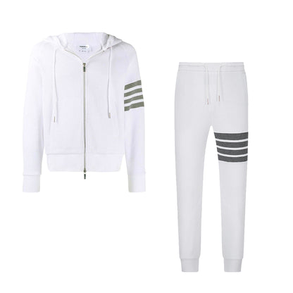4 Bars Waffle Hoodie Set