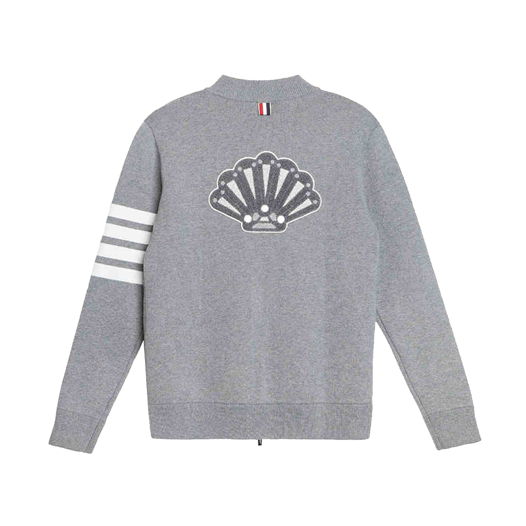 Shell Knitwear Coat