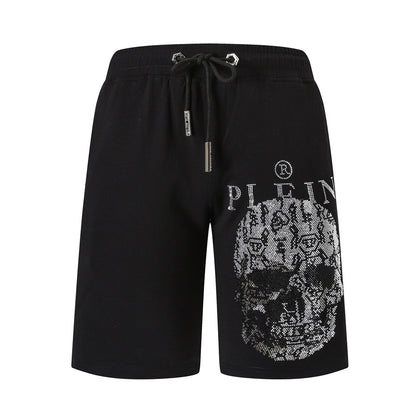 PP Skull T-shirt Shorts Suit