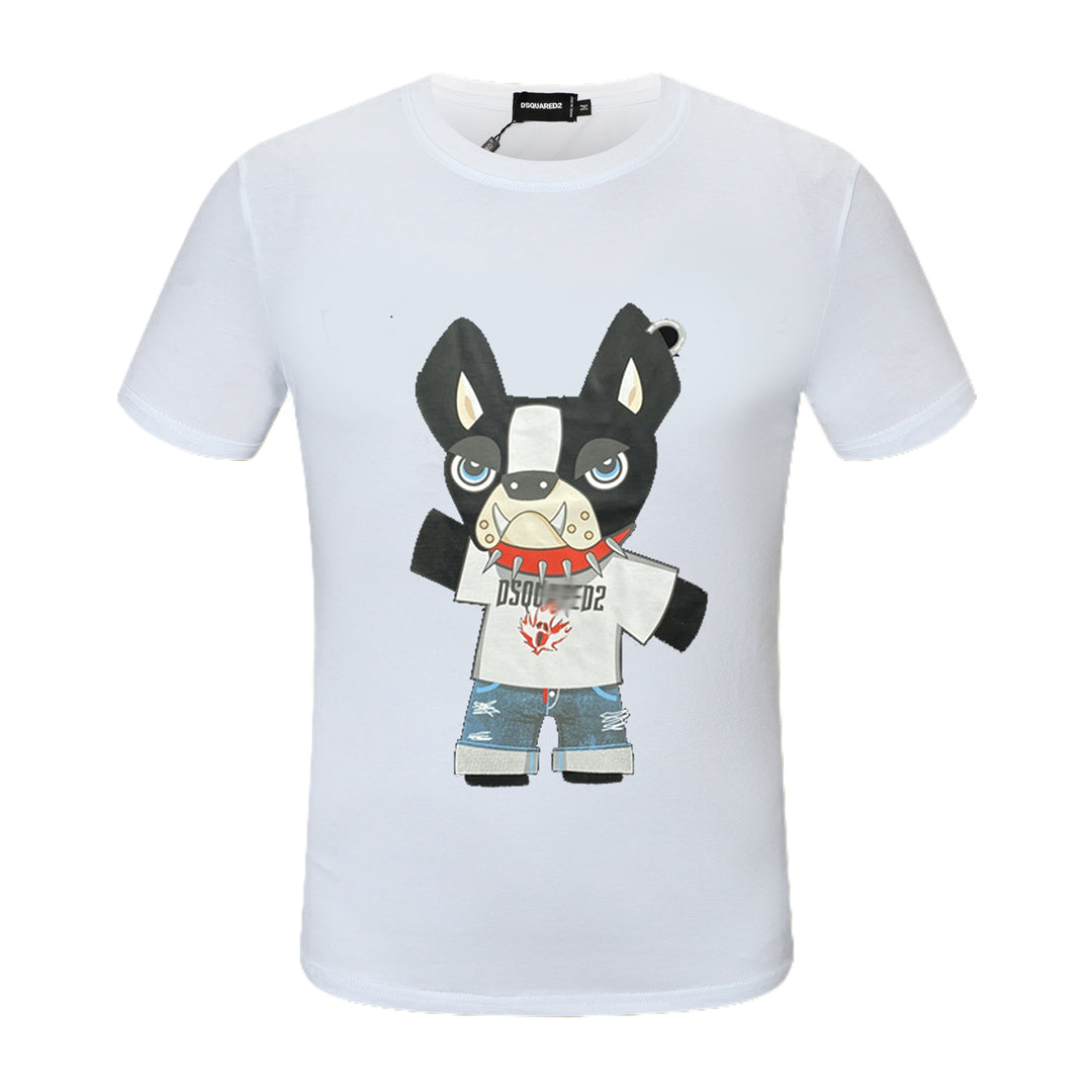 DSQ2 Cartoon Dog T-shirt