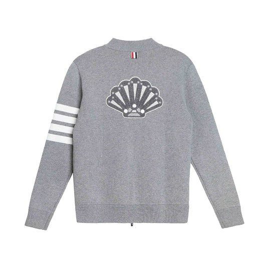 Shell Knitwear Coat