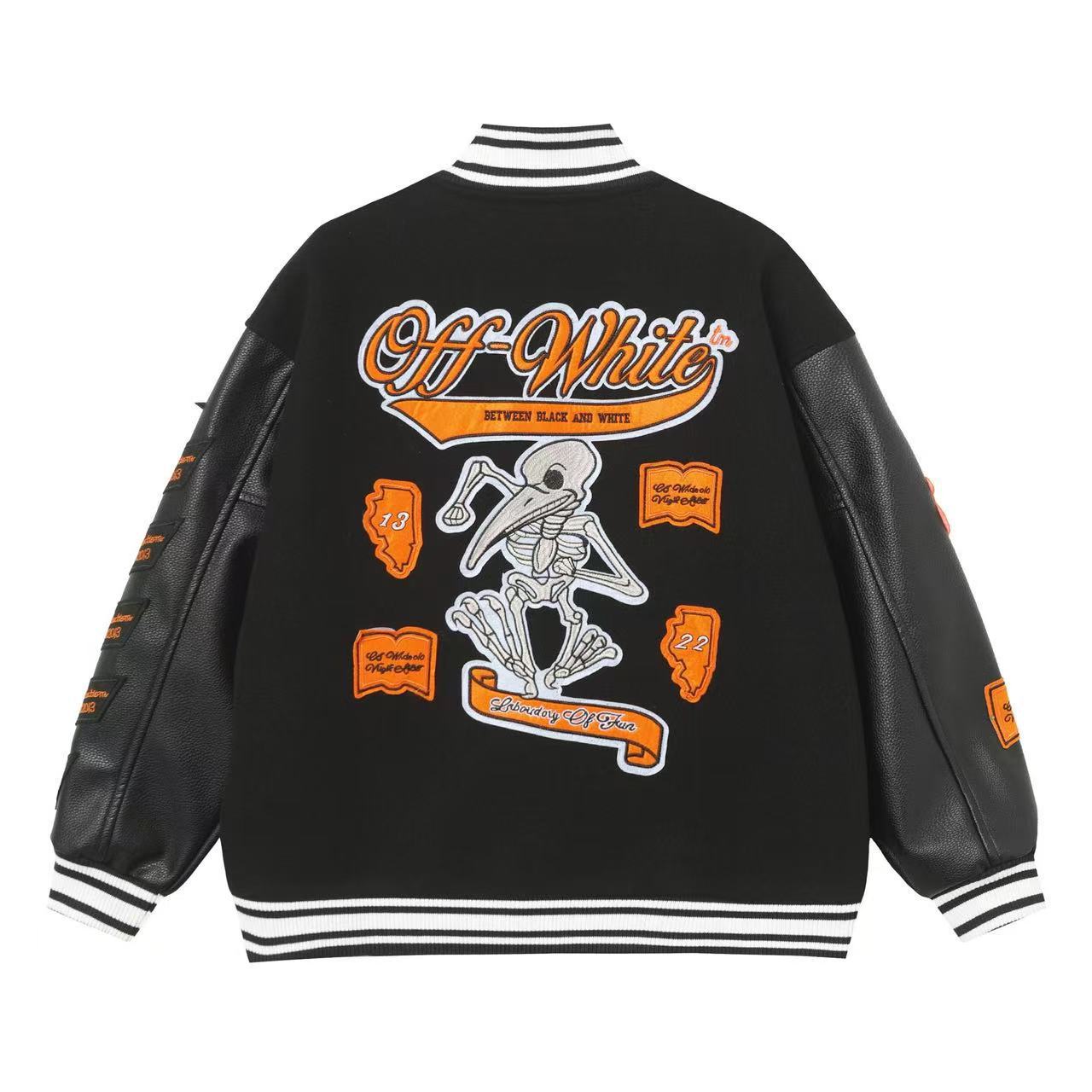 OFF Skeleton Jacket Coat