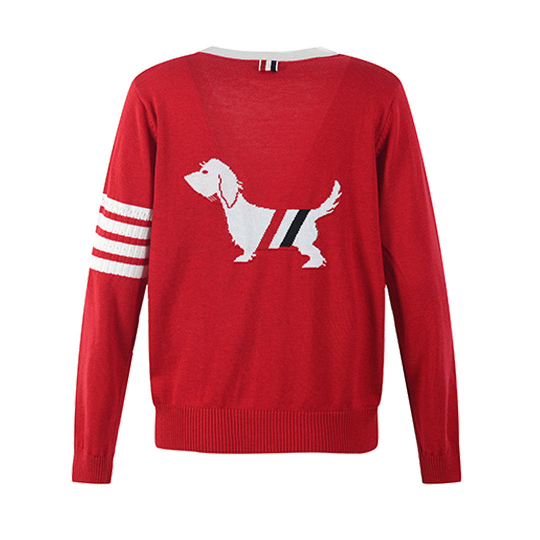 4 Bars Puppy Cardigan