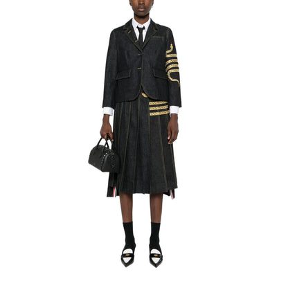 4 Bars Snake Skirt