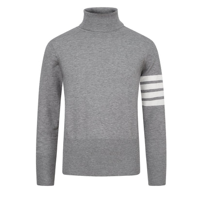 4 Bars Turtleneck Sweater