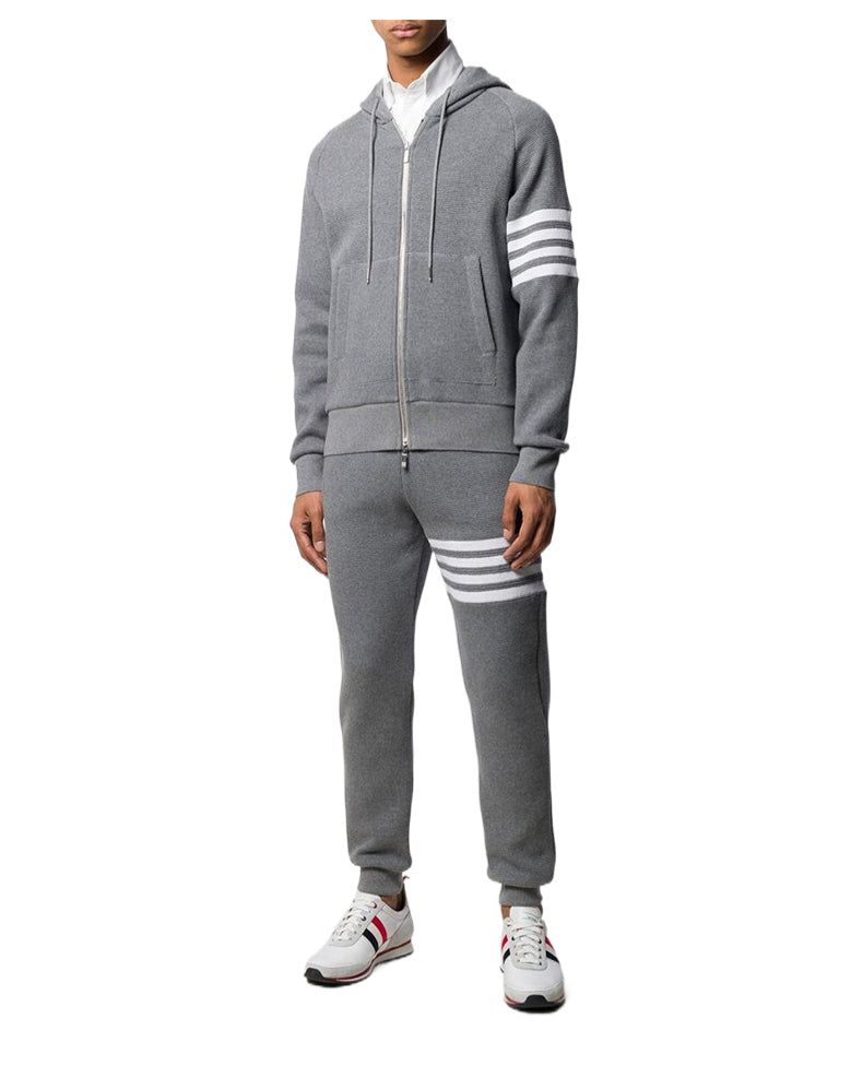 4 Bars Waffle Hoodie Set