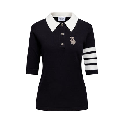 Women Short-sleeved polo shirt
