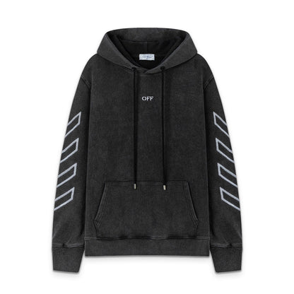 OFF Logo Print Hoodie