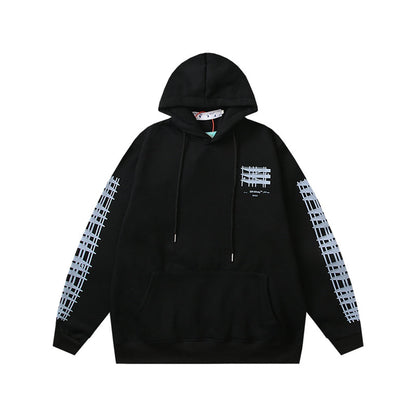 OFF Logo Print Hoodie