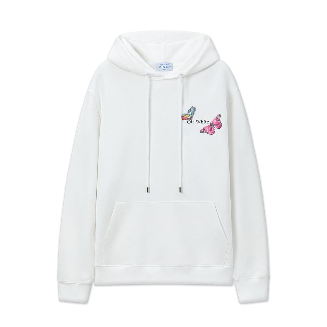 OFF Logo Print Hoodie