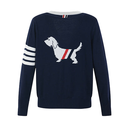 4 Bars Puppy Cardigan