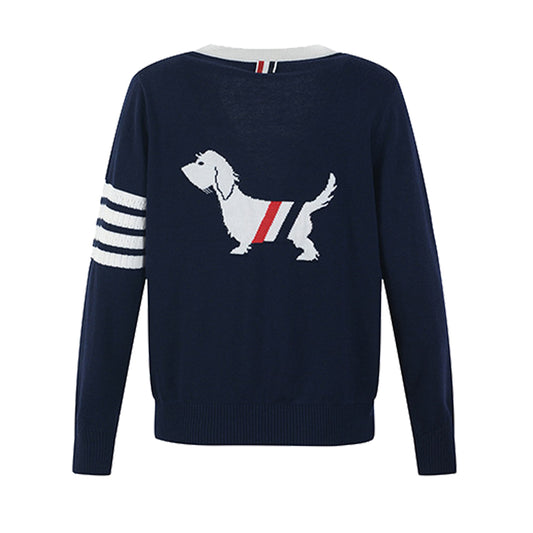 4 Bars Puppy Cardigan