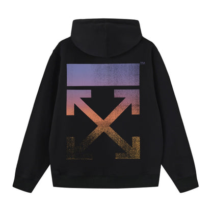 OFF Logo Print Hoodie