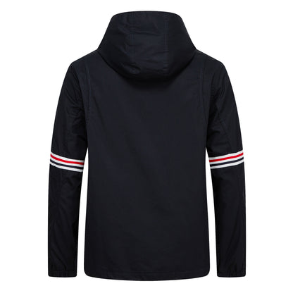 Stripe Casual Jackets