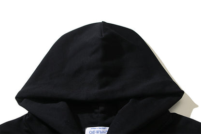 OFF Logo Print Hoodie