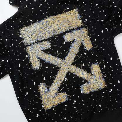 OFF Logo Print Hoodie