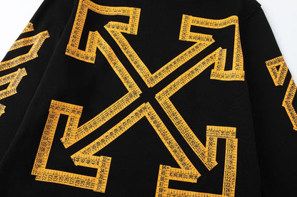 OFF Logo Print Hoodie