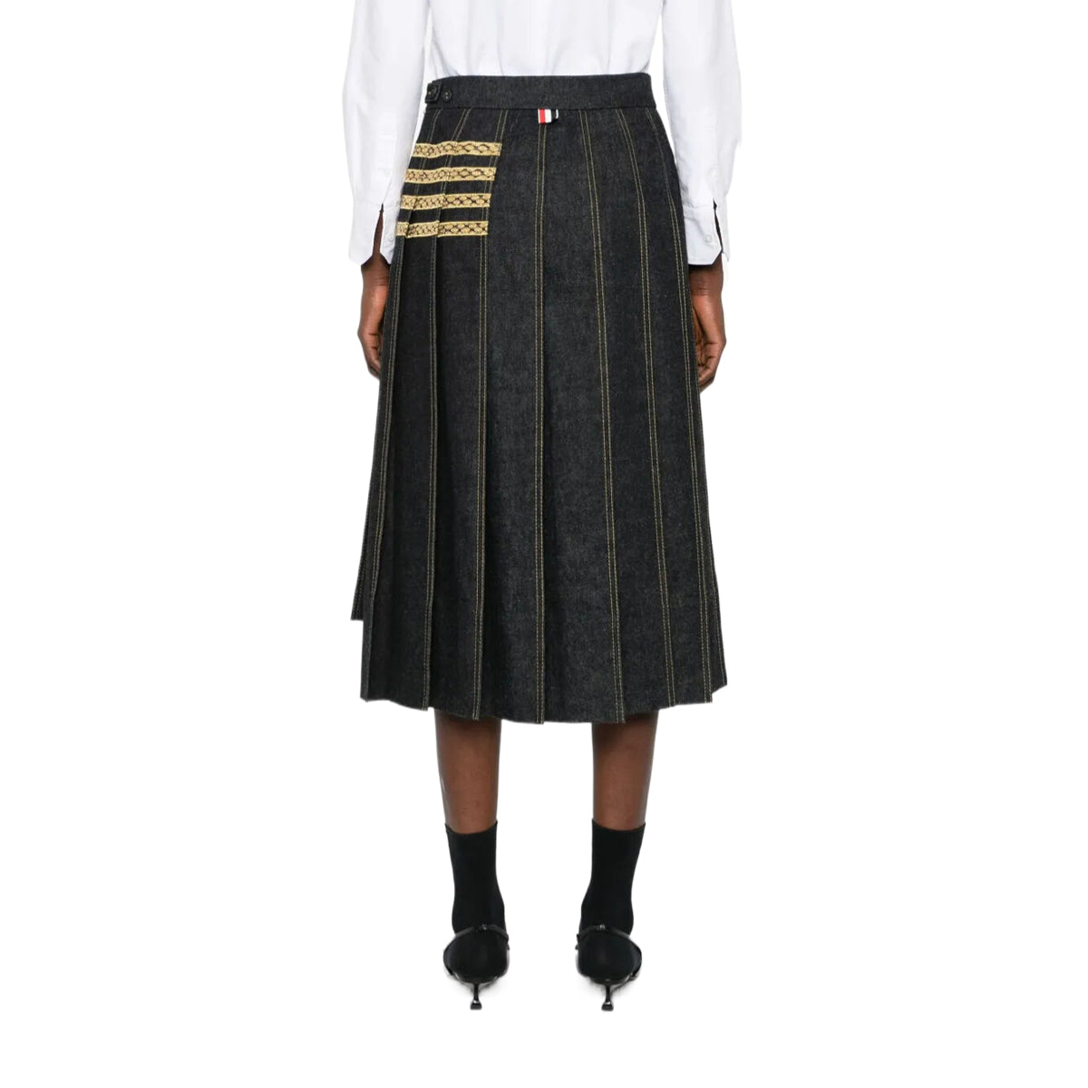 4 Bars Snake Skirt