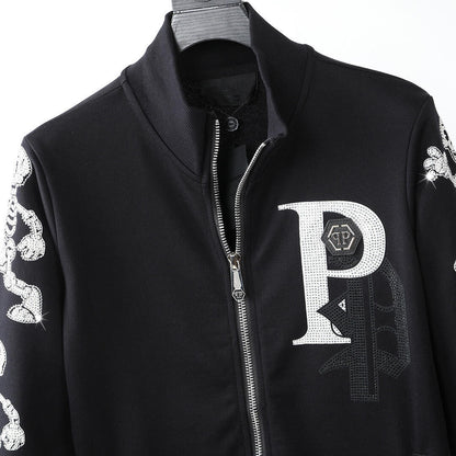 PP Skull Hoodie Jacket Suit
