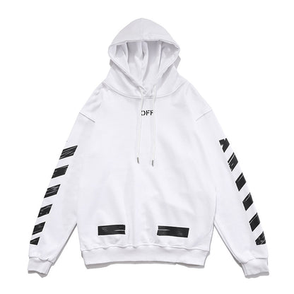 OFF Logo Print Hoodie