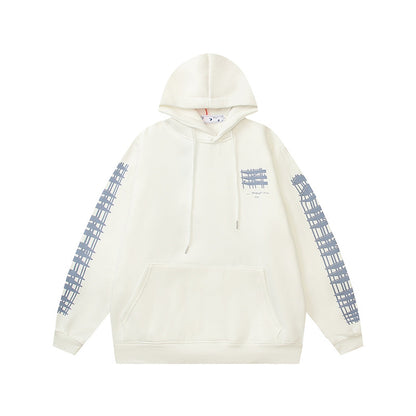 OFF Logo Print Hoodie