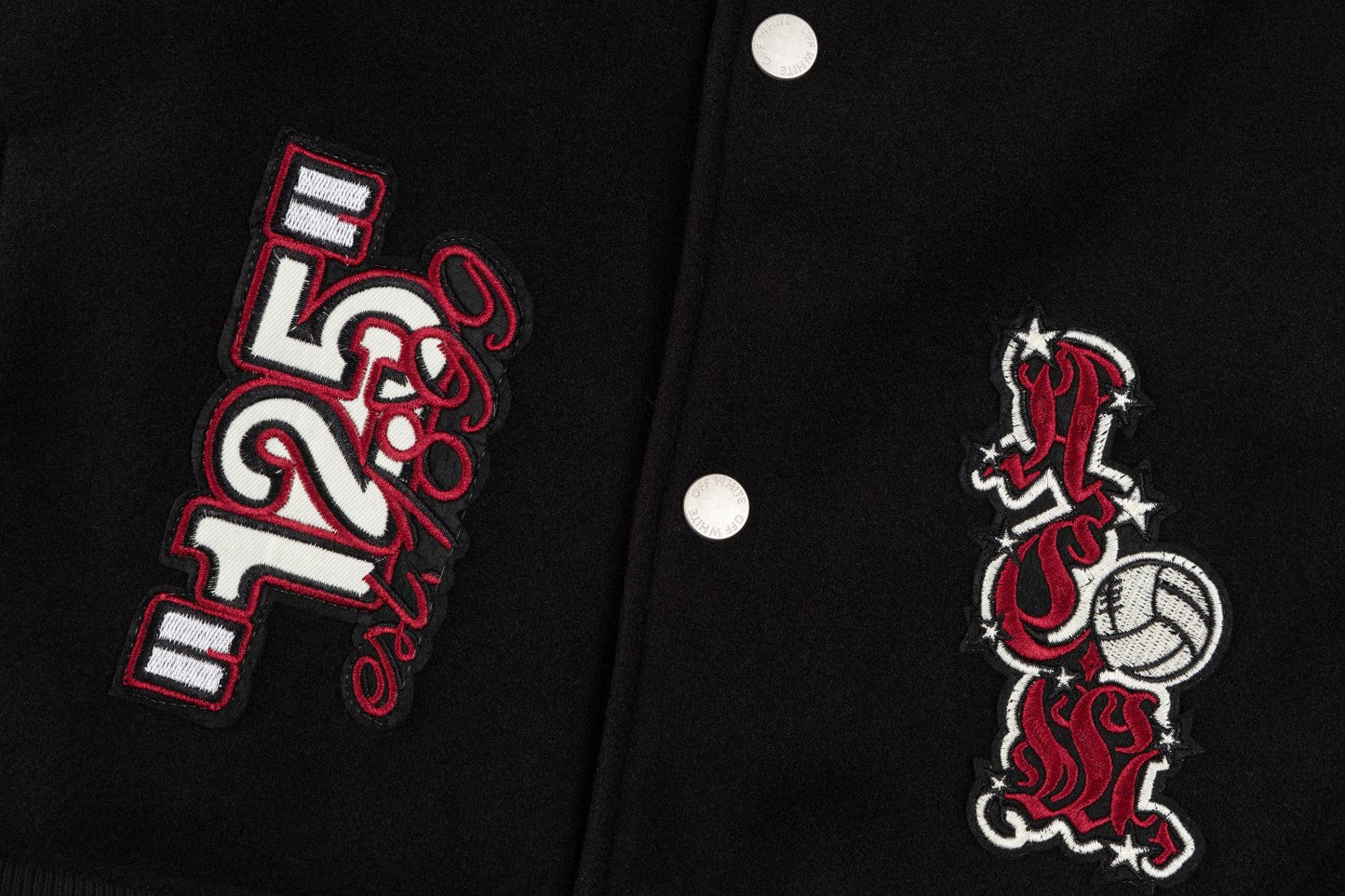 OFF Demon Print Jacket