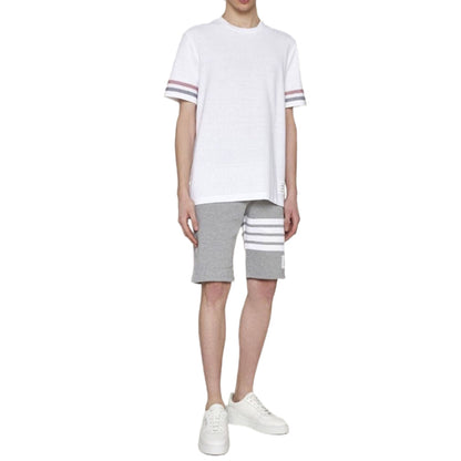 Double sleeve stripes T-shirt