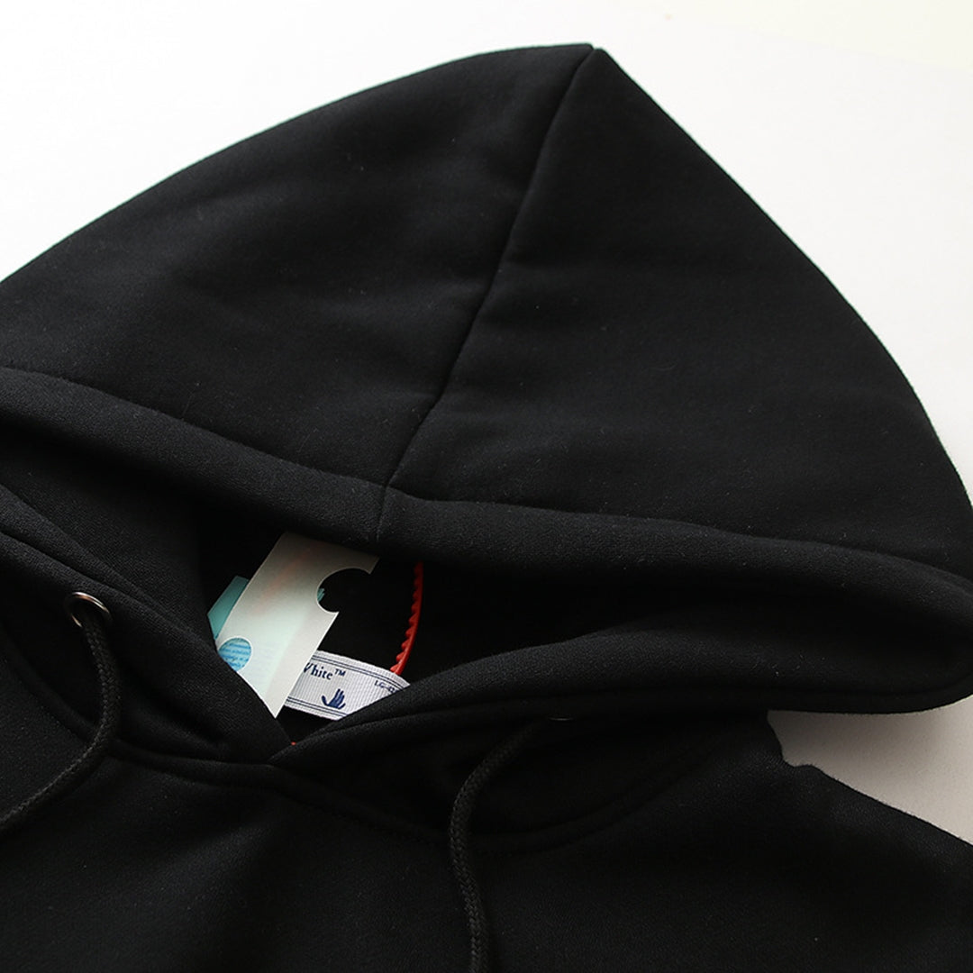 OFF Logo Print Hoodie
