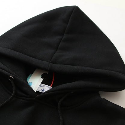 OFF Logo Print Hoodie