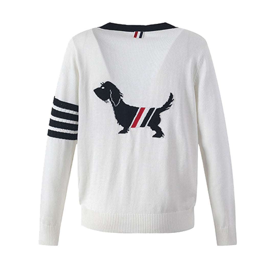 4 Bars Puppy Cardigan