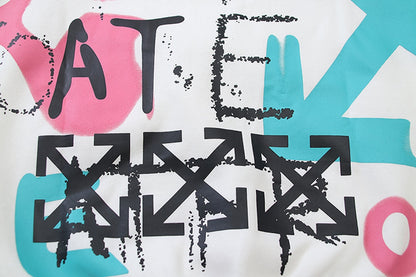 OFF Logo Print Hoodie