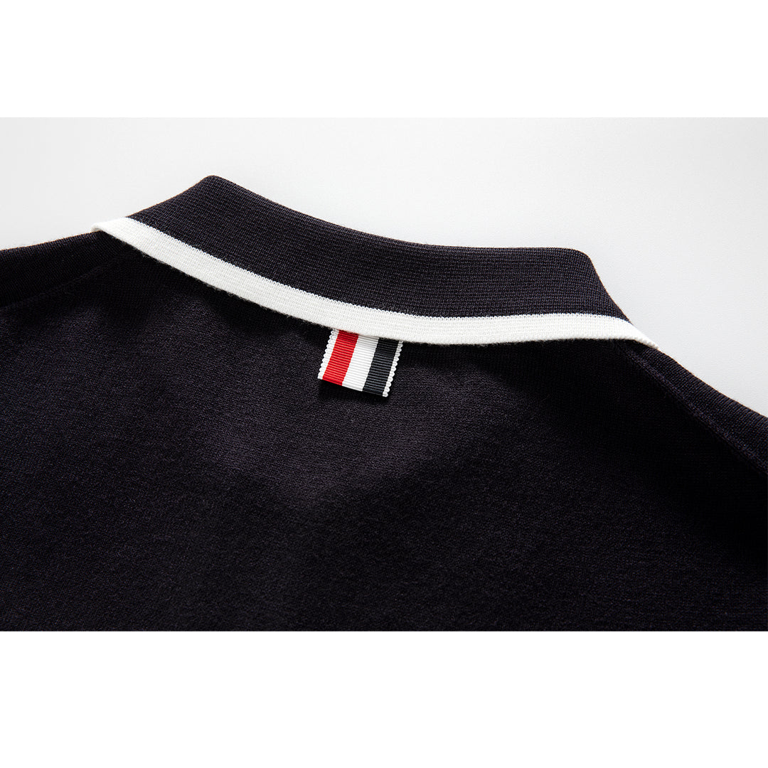 4 Bars Wool Polo shirt