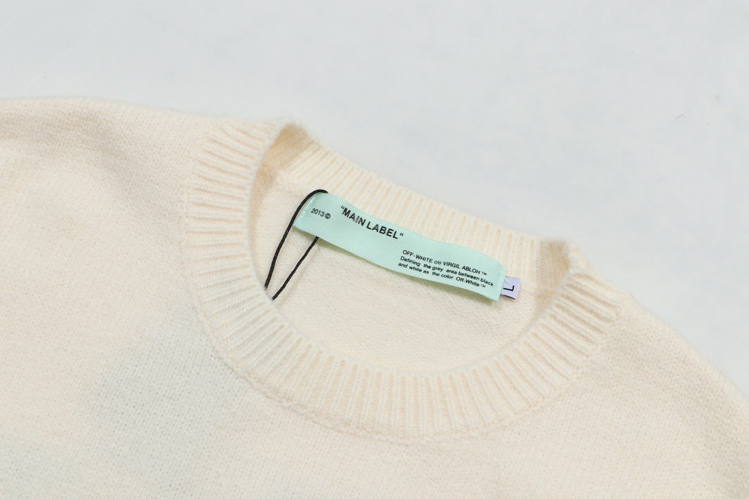 OFF LOGO Sweater